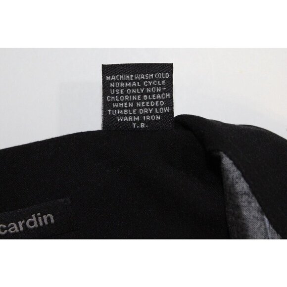 Vintage 90's PIERRE CARDIN Button-Up Casual Shirt Men's Small Black Palm‎ Trees - Picture 10 of 14